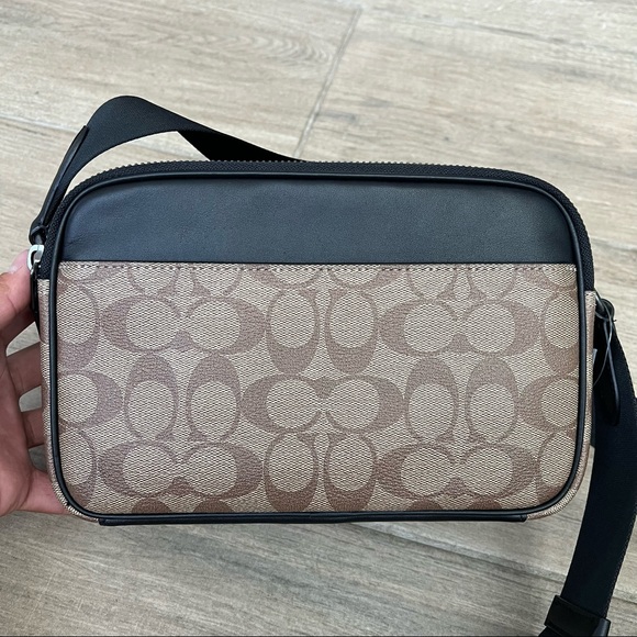Coach Graham Crossbody In Signature Canvas - Picture 3 of 7